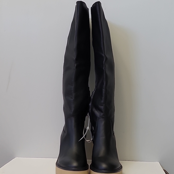 Dolce Vita Corry H2O Boots Black Leather - Picture 6 of 11
